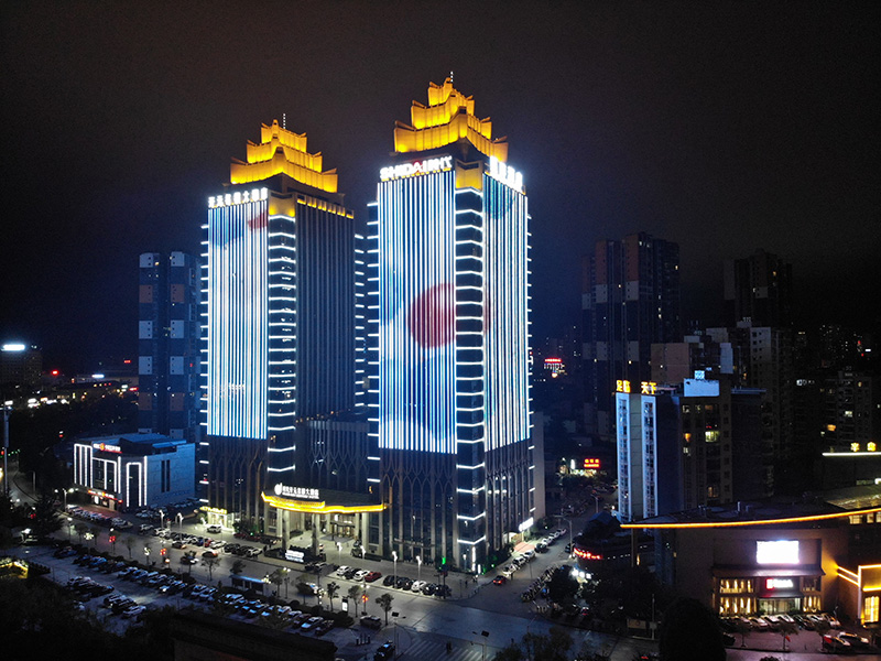 鸿和照明为您浅析城市楼体亮化设计有哪些问题需要注意