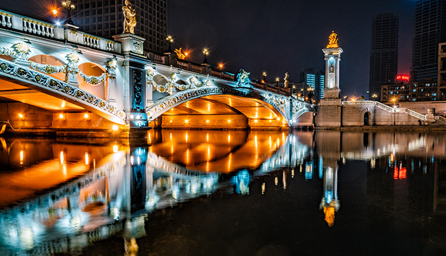 提升城市夜间景观经济